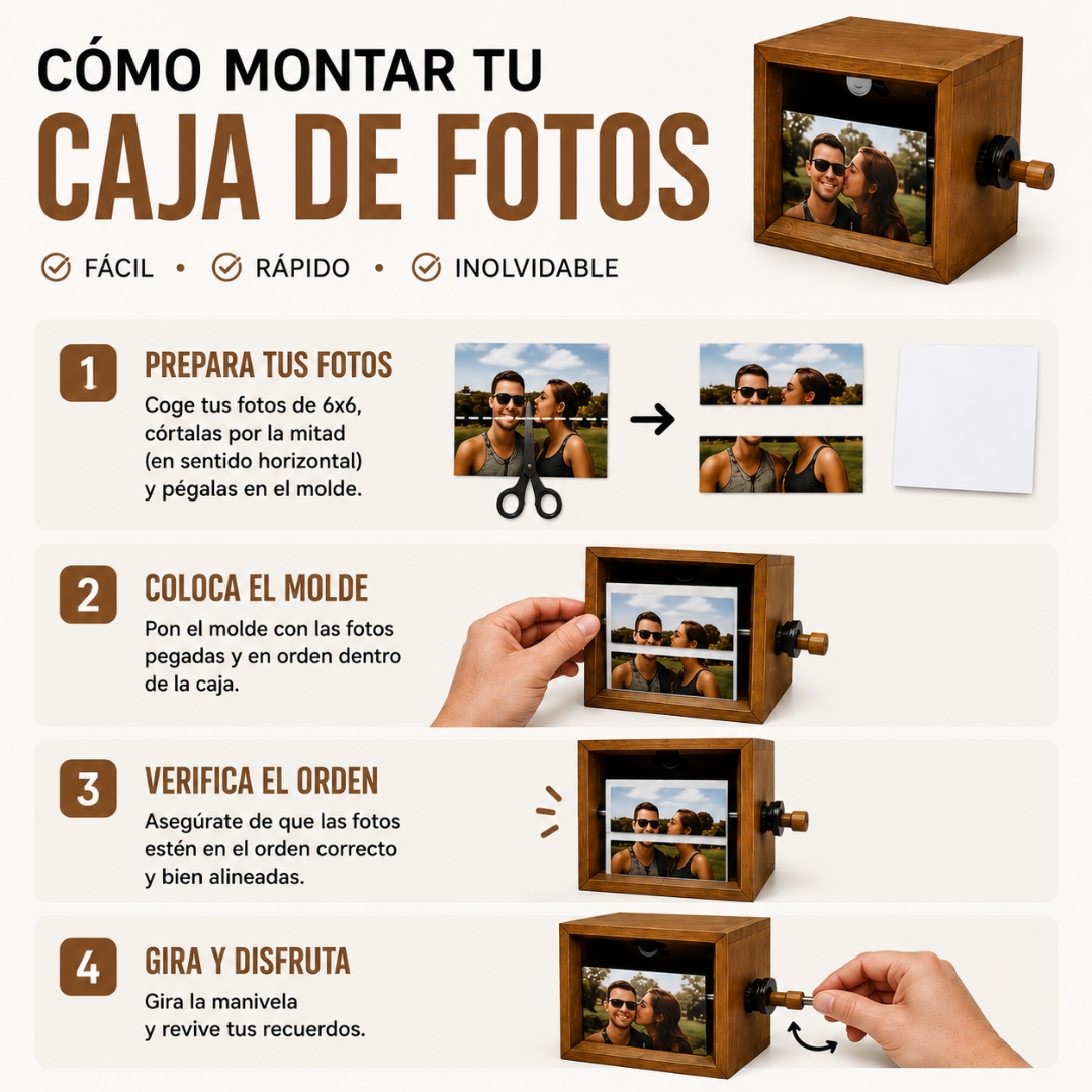 Caja Giratoria De Fotos