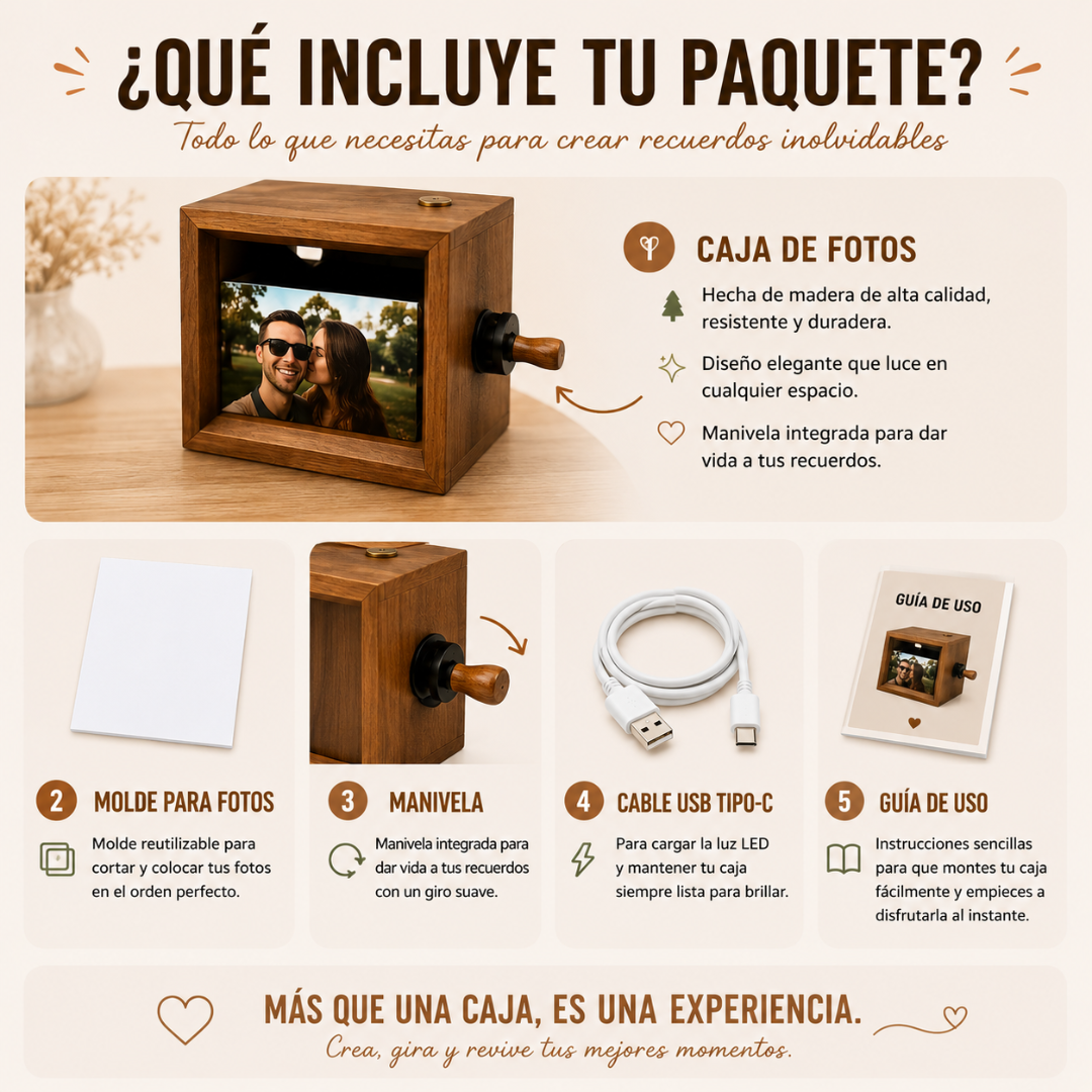 Caja Giratoria De Fotos